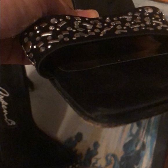 Arden B Squared Toe Block High Heel Mule Size 6.5 - Picture 8 of 8